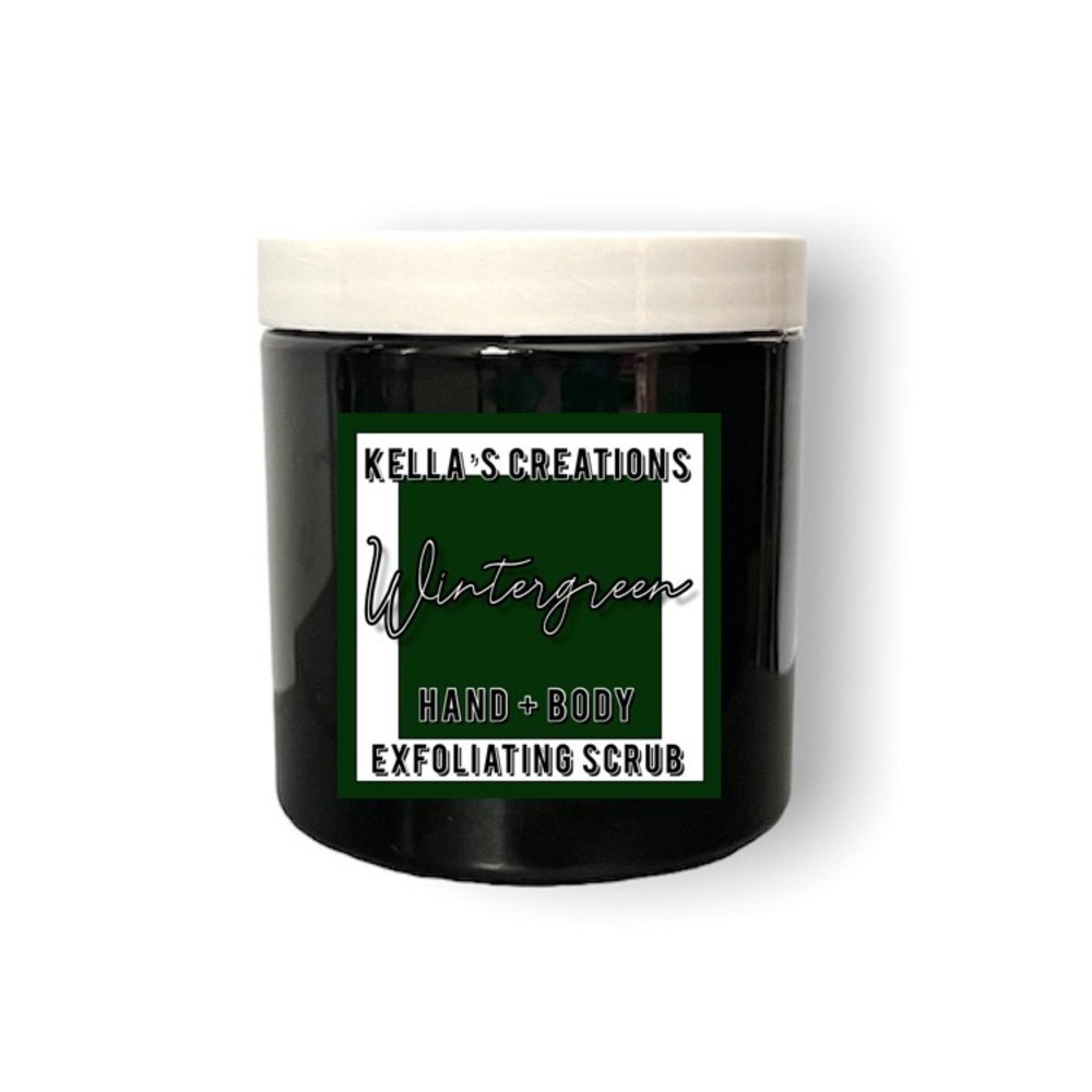 8oz Wintergreen Hand scrub